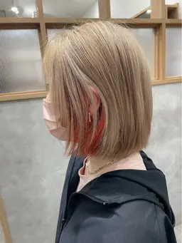 【学割U24】カット＋イヤリングカラー＋ケラチントリートメント￥９９００