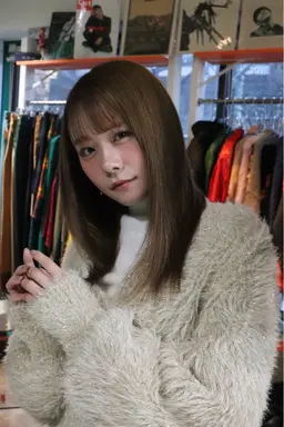 🪞【透け感カラー】（ブリーチなし）