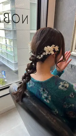 🏳️‍⚧️ヘアアレンジ/ライブヘアセット🏳️‍⚧️《ハート/リボンなし》