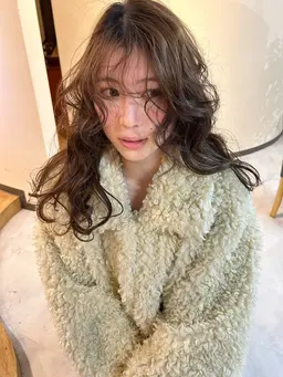 くるくる前髪パーマ/カット🌀🌀🌿‬