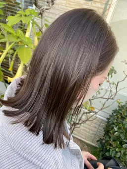 カット+透明感カラー