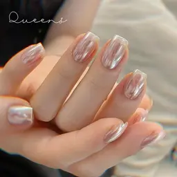 オフ無し🎀ミラーネイルorユニコーンorオーロラ