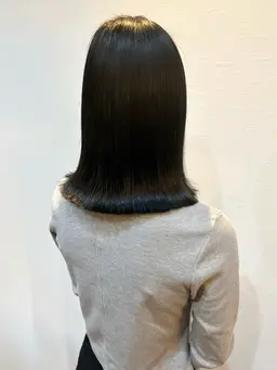 🐈⬛🖤ྀི 落ちる黒染めカラー