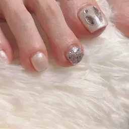 【フット】親指アート