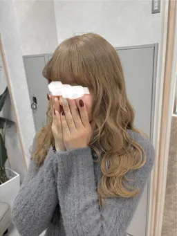 ケアブリーチカラー➕4stepトリートメント（ダメージ補修）