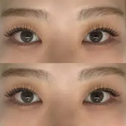 【ミニモ限定価格！】フラットラッシュマツエク160本までつけ放題防水コーティング付き(初回通常オフ無料)