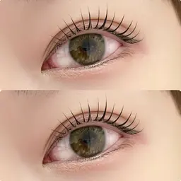 まつ毛パーマ（束感仕上げ）