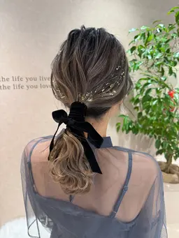 🎀ヘアアレンジ🎀 巻き髪orヘアセット