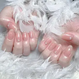 【new open キャンペン✨】ワンカラーorラメグラデ＋10個ストーンorパール¥4500