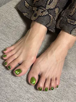 【Jr.ネイル価格】オフ込み フットネイルマグネットコース