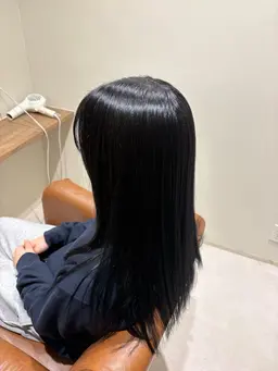 暗髪カラー+トリートメント