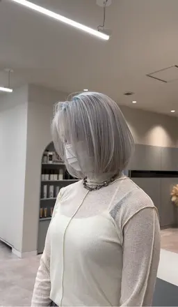 【映える派手髪】カット＋エフェクトブリーチ＋ツートンカラー