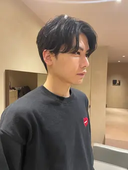 men's center partのスタイル