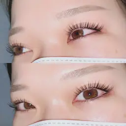 韓国式パーマ【上】×眉wax×眉毛スタイリングパーマ