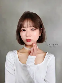 √ hair cut + 艶トリートメント  (men's & ladies)