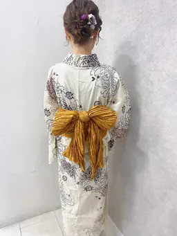 浴衣着付け➕ヘアセット