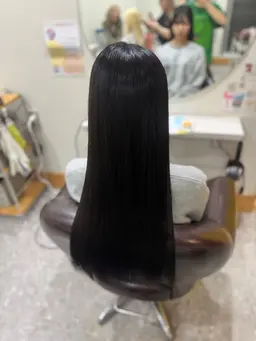 🤍朝ラクちゅるんストレート➕髪質改善トリートメント🤍