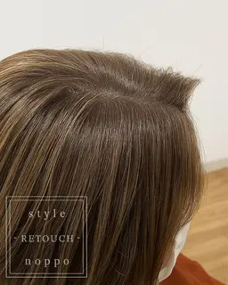 根元だけサッと！明るい白髪染めも対応◎リタッチカラー