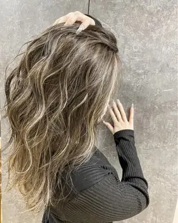 ✨外国人風✨カット &デザインカラー&トリートメント(ハイライト.グラデーション.バレイヤージュ)