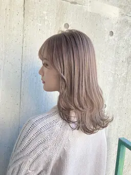 【３番人気】ケアブリーチＷカラー＋３step＆超音波 treatment 🤍