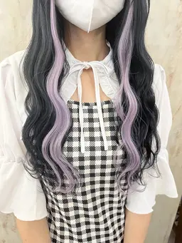 🌟🩰《ポイントエクステ》🌟🩰インナーカラー、イヤリングカラー、ハイライトにおすすめ！！本数相談可能◎🙆‍♀️