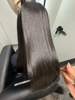 カット×クオライン縮毛矯正×トリートメント