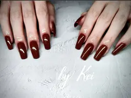 🌸チップ長さ出し10本🌸　ワンカラー¥７９８０