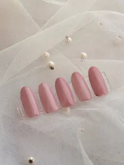 ワンカラーネイル🩷