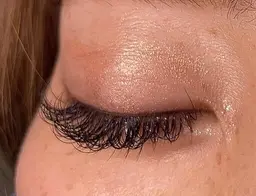 ミンク　シングルラッシュ　まつエクつけ放題、ポイントカラー🆗