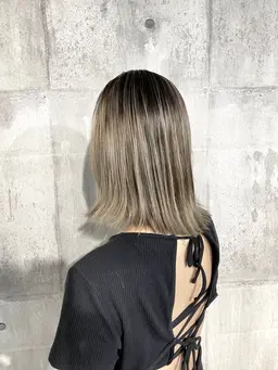 【💇‍♀️長持ちデザインカラー💇‍♀️】カット＋カラー＋バレイヤージュ