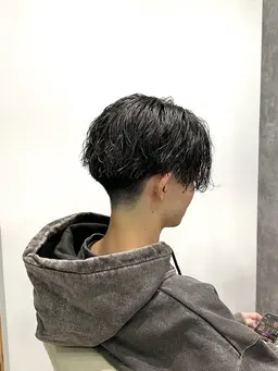 【MEN'S限定】 メンズカット  +  ヘッドスパ（25分）  +眉毛カット  ￥9910  [津田沼駅]