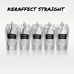 ☑KERAFFECT STRAIGHT(酸性ストレート)+超音波ケアプロアイロン+コラーゲントリートメント