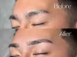 《メンズ限定❕》眉毛ワックス（間引きあり）眉毛カット