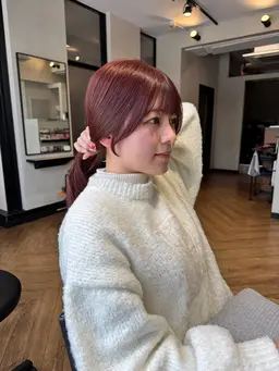 【学割U24】カット+コテ仕上げ🌿