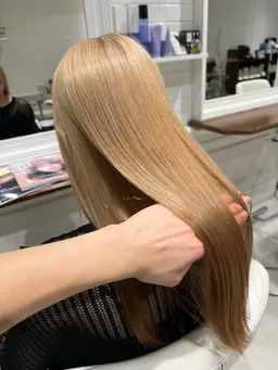 活性ケラチントリートメントのみ