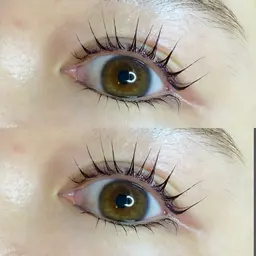 オーダーメイド上まつげパーマ（ラッシュリフト）&下まつげパーマモデル🤍トリートメントコーティング仕上げ✨