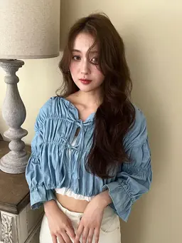 🌈推しメニュー🌈カット➕高発色カラー(ブリーチなし)➕フルメイク💄《土日祝日➕¥1100》