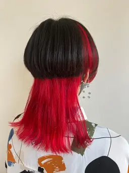 [インナーブリーチ⚜️+オンカラー🌈ケアトリーメント]