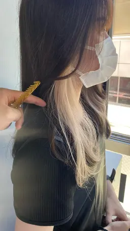 ✂︎期間限定クーポン✂︎　【初回、2回目の方】インナーカラーなどのポイントカラー+TOKIO マスクトリートメント