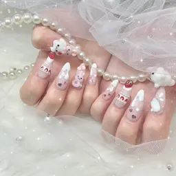 【オフあり】スカルプ持ち込みアートフリー❤︎【3D痛ネイルオーダー別途料金にて🉑】