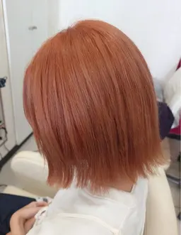 カット＋ケアダブルカラー（ショート肩につかない長さ）