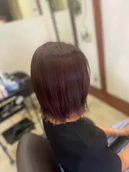 ボブのみ。カット＋クイックトリートメント（シャンプー•ブローあり)
