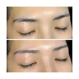 眉毛WAX+間引きカット✂️