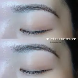 アイブロウデザイン WAX+メイク仕上げ🤍