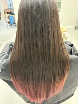 カット➕グラデーションカラー