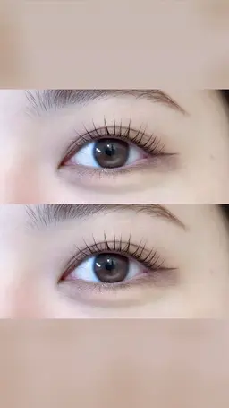 リピーター様🪽【根元から80度立ち上げ✨️】💎パリジェンヌラッシュリフト💎 #平塚駅