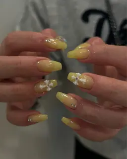 【オフなし】長さ出し+シンプルアートコース💛（Gel-X）