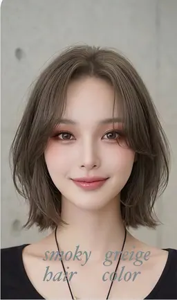 透明感カラー+ヘッドスパ