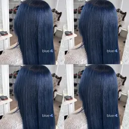 【韓国風/ブルー系💙】Wカラー＋ミルボントリートメント