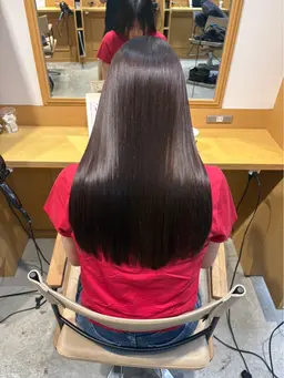 ✨店最高級コース✨カット＋イルミナフルカラー＋髪質改善ウルトワ水素トリートメント+ 13ステップ aujua